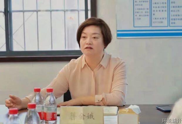 区委常委、纪委书记、监委主任蒋金娥调研蓝橙&#65288;国际&#65289;科创中心项目 - 公司新闻 -杭州萧山环城建设有限公司