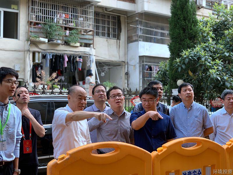 全心为民&#65281;区人大一行督查公司“污水零直排”施工现场-向导眷注-杭州萧山水务投资生长有限公司