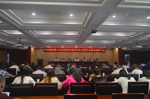 污水公司党总支委员会换届选举大会顺遂召开 - 77779193永利官网新闻 - 杭州萧山情形集团有限公司