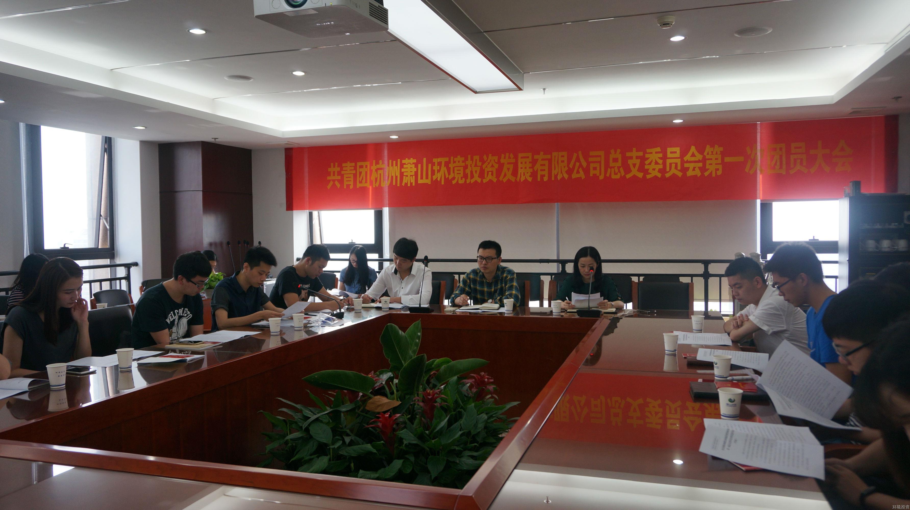 投资公司团总支召开第一次团员大会 - 77779193永利官网新闻 - 杭州萧山情形集团有限公司
